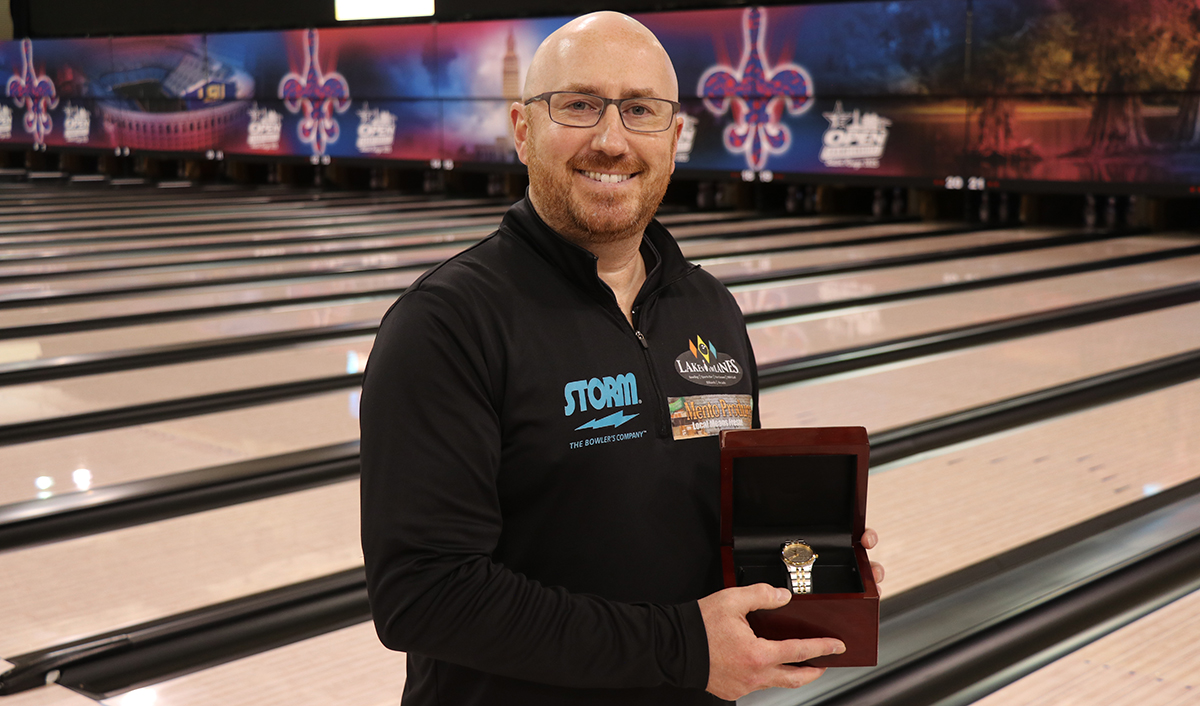 Derek Magno at the 2025 USBC Open Championships